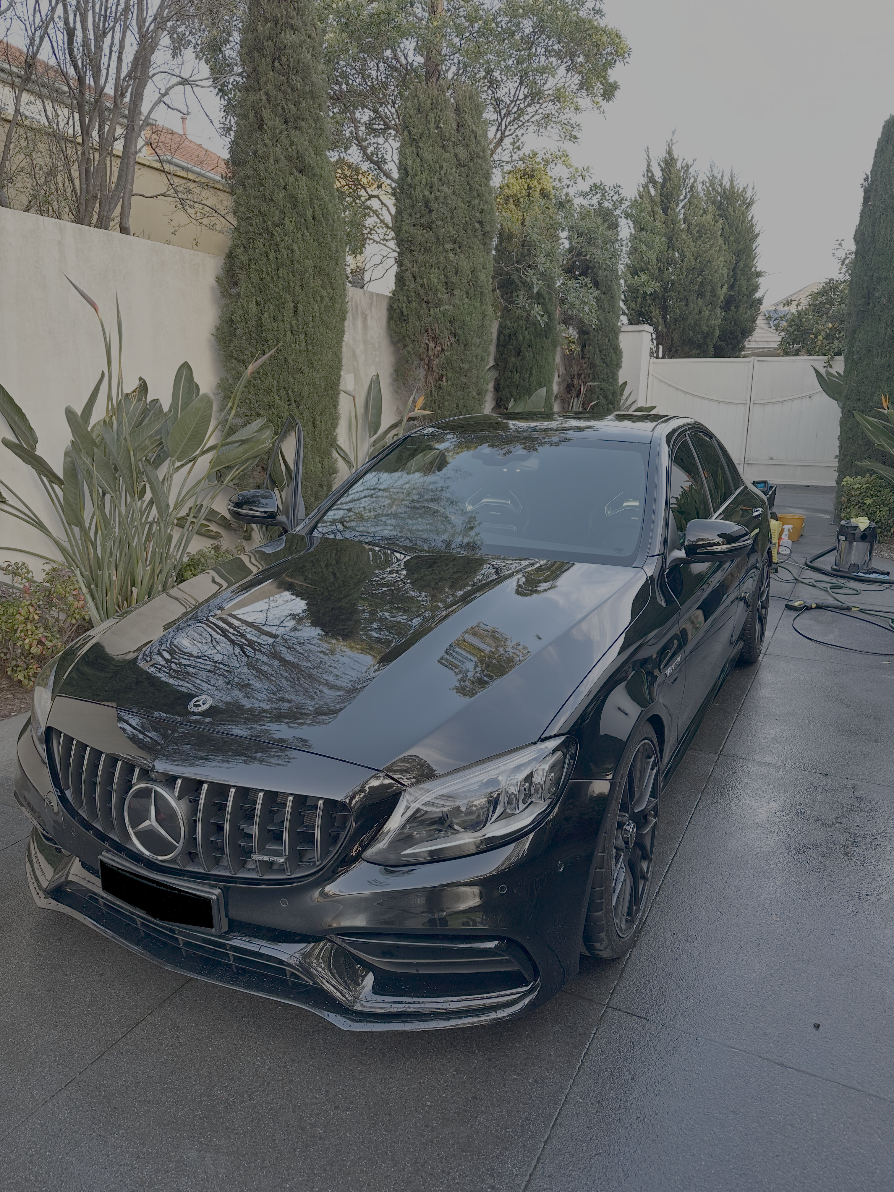Mercedes-AMG C63 sedan exterior detail