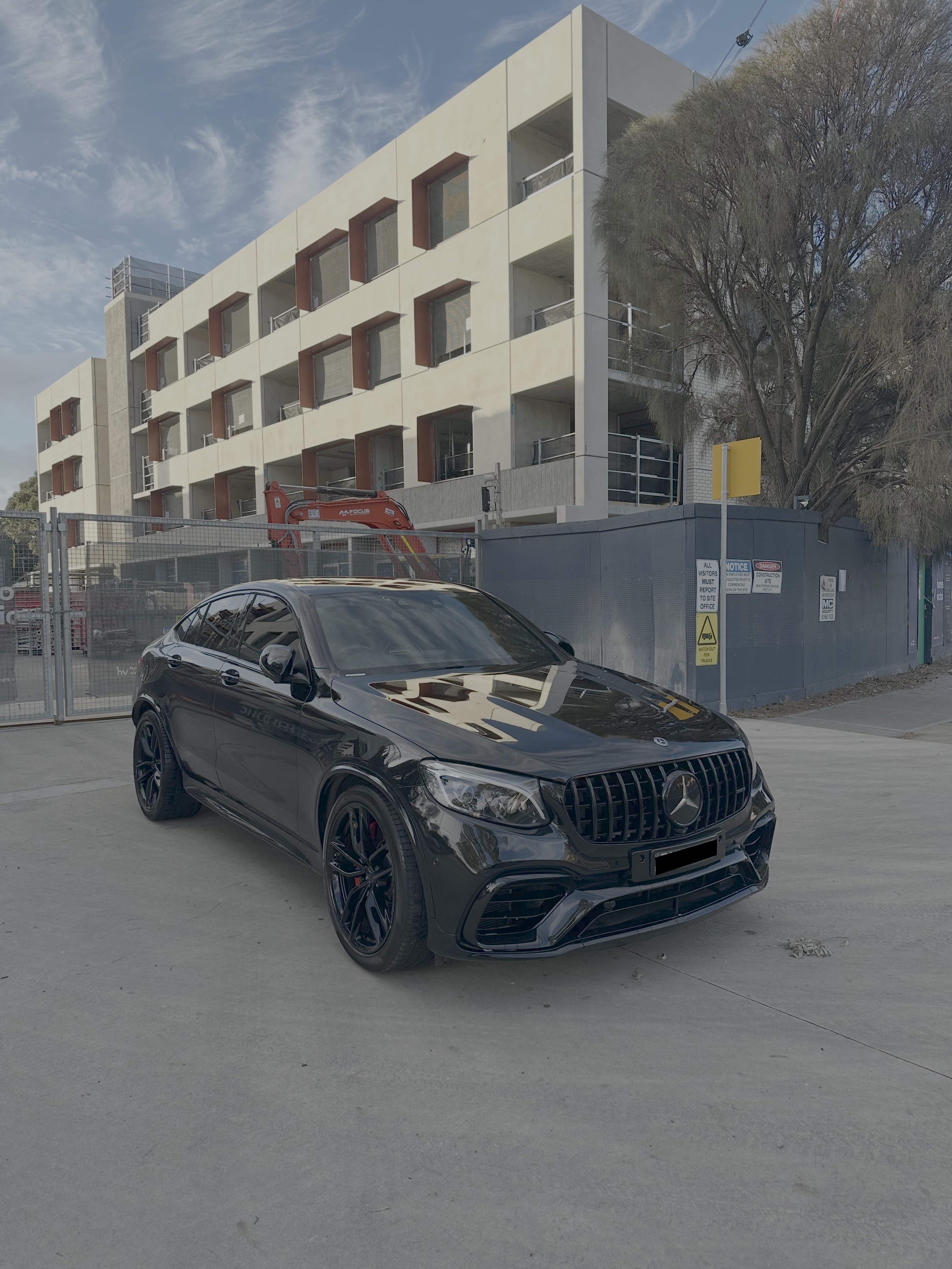 Mercedes-AMG GLC 63 Coupe full exterior detail